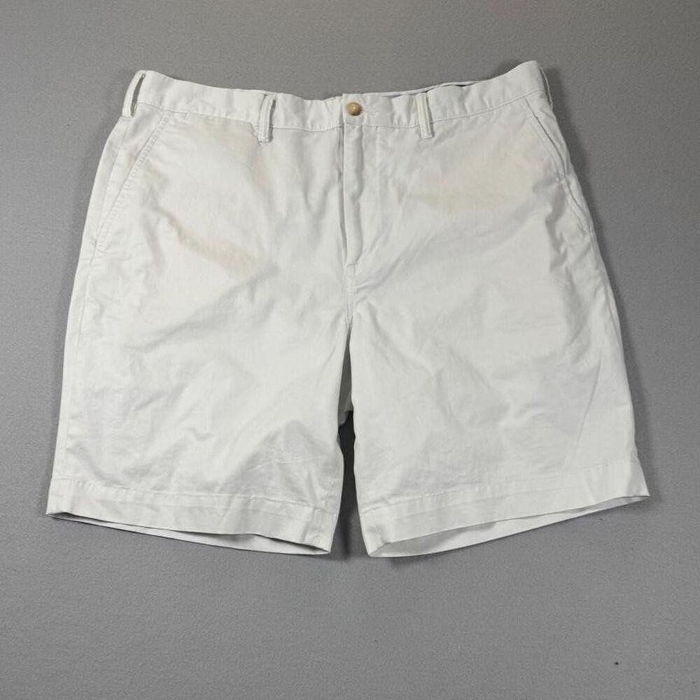 Polo-ralph-lauren Men's White and Cream Shorts